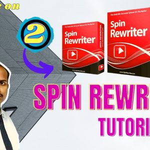 Spin Rewriter11 TutorialHow Aaron personally uses Spin Rewriter BEST settings recommended| review er