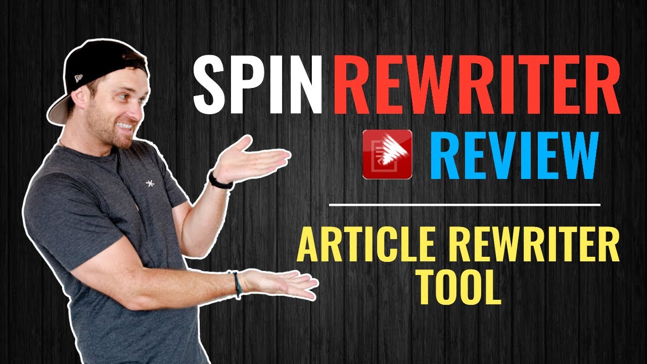 Spin Rewriter Review ️ Article Rewriter Tool & Spinner ️