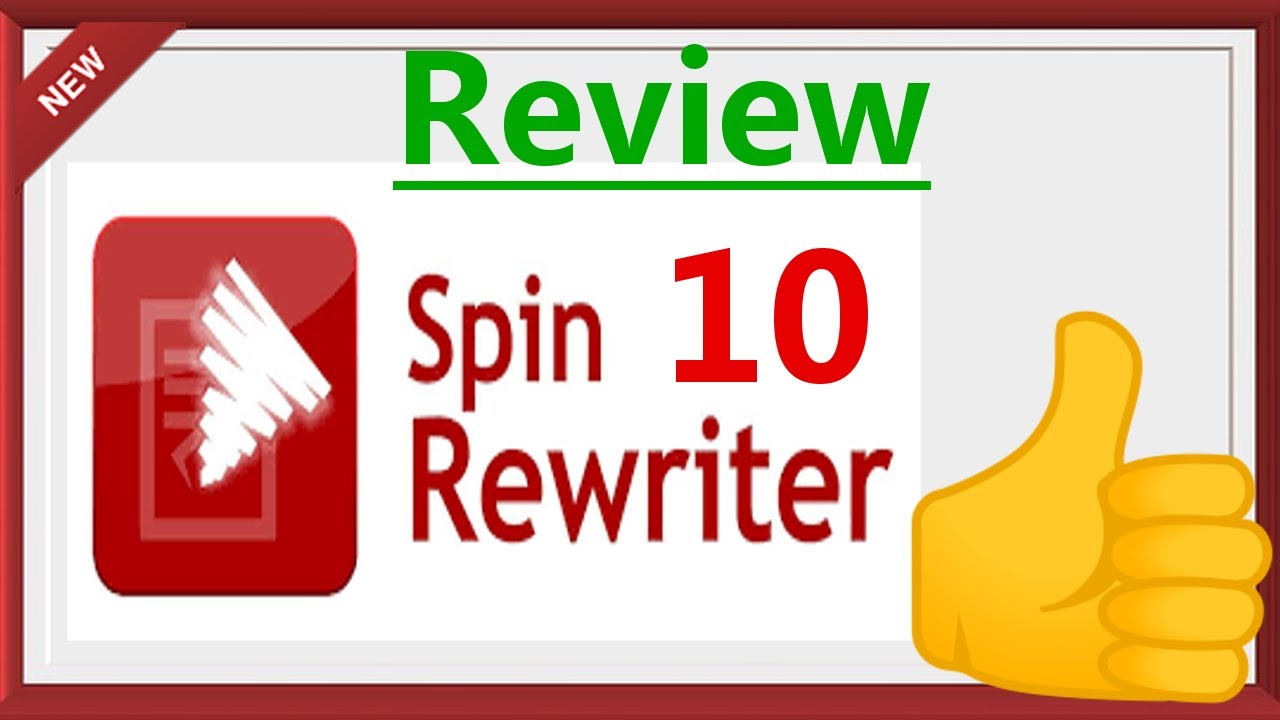 Spin Rewriter 10 - Spin Rewriter 10 Review - Most Powerful Article ...
