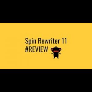 Spin Rewriter11 Review : Best Article Spinner: Spin Rewriter 11 Full Demo, Spin Rewriter1 Discount .
