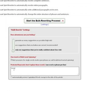Spin Rewriter 11 - SpinRewriter 11 Reviews How To Spin More Articles At Once- [Spin Rewriter