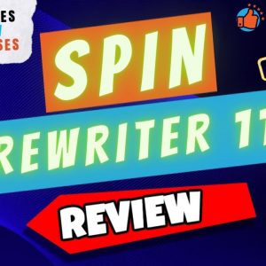 Spin Rewriter 11 Review | 🎁 BONUS BUNDLE 🎁 | Spin 100% Original Articles